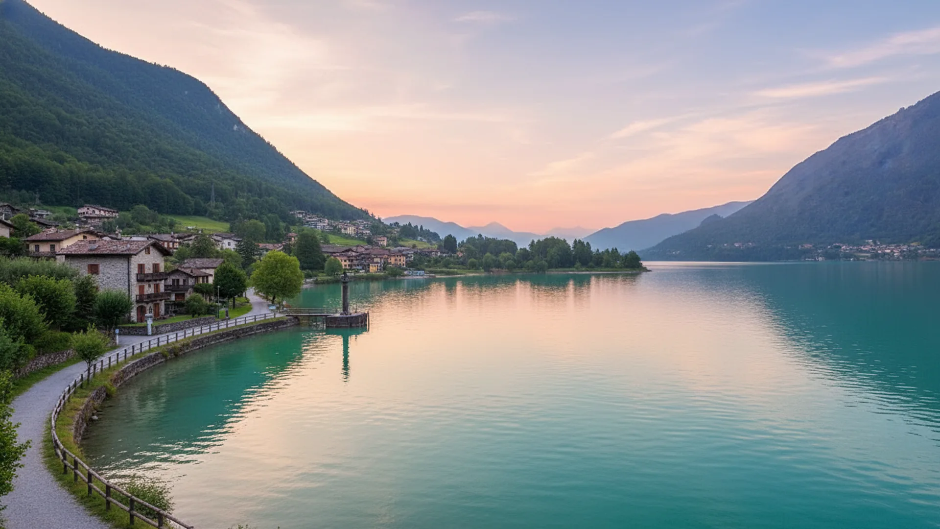 Lago di Santa Croce — Belluno (Veneto)